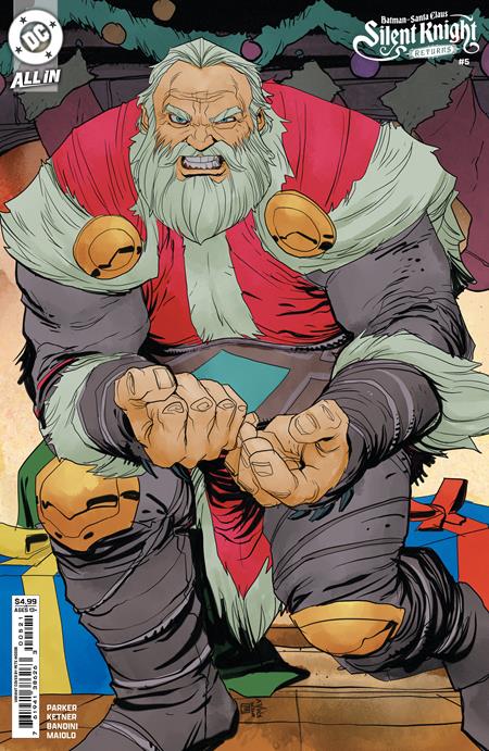 Batman Santa Claus Silent Knight Returns #5 Var. P. Woods Cvr 12/25/24 Presale