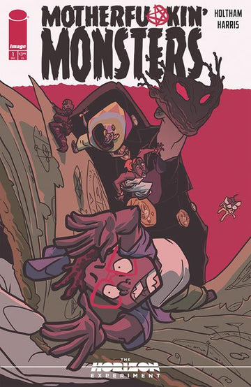 Motherfu*Kin Monsters #1 M. Lee Harris Cvr 12/18/24 Presale