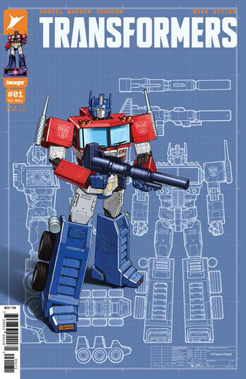 Transformers #1 10th Printing Var. EJ Su Cvr 12/18/24 Presale