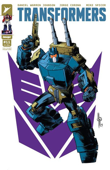 Transformers #11 2nd Printing J. Howard Cvr 12/11/24 Presale