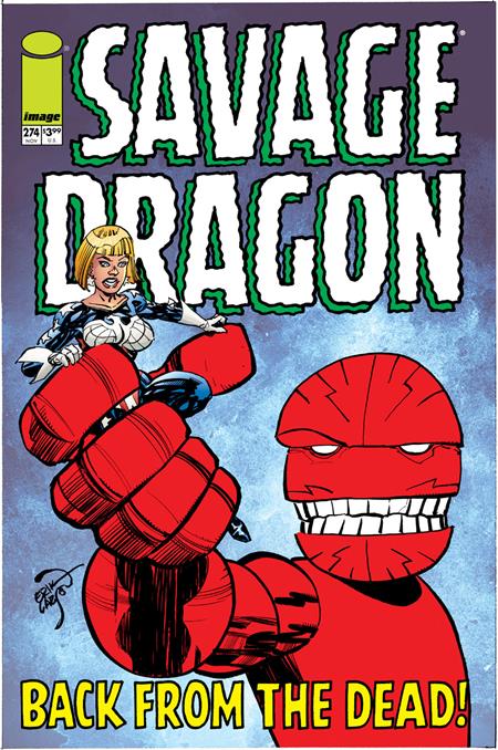 Savage Dragon #274 Var. E. Larsen Cvr 1/1/25 Presale