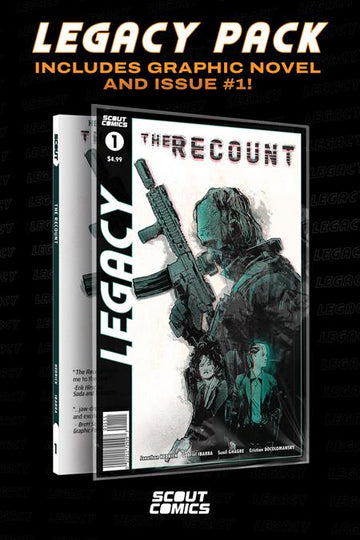 Recount Vol 01 Scout Legacy Collectors Pack #1 And Complete (Nonstop) (Mr) (TPB) G. Ibarra Nunez 12/25/24 Presale