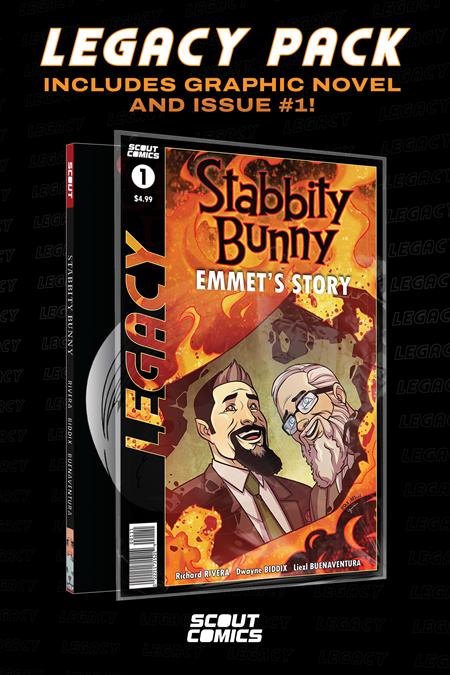 Stabbity Bunny Vol 02 Scout Legacy Collectors Pack #1 And Complete (Nonstop) (TPB) D. Biddix 12/11/24 Presale