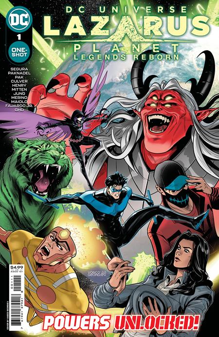 Coinz Comics, Dc Comics, Lazarus Planet: Legends Reborn #1 Cvr (2023),  Cover