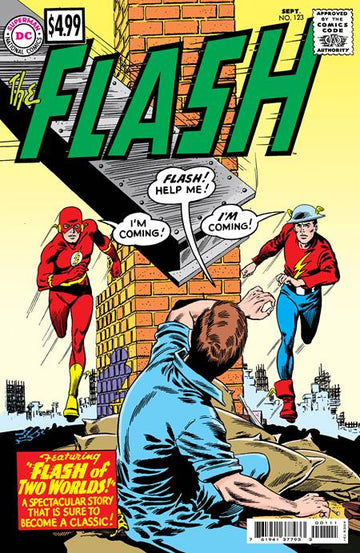 Flash #123 Facsimile C. Infantino & M. Anderson (2023) 🔑 Key Issue