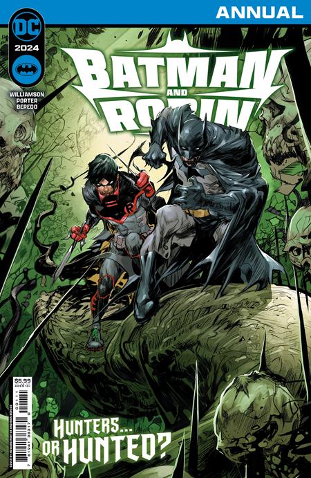  BATMAN AND ROBIN 2024 ANNUAL #1 (2024)- CVR A HOWARD PORTER, CVR B DAVID NAKAYAMA CARDSTOCK VAR, CVR C DUSTIN NGUYEN CARDSTOCK VAR, CVR D 1:25 GLEB MELNIKOV CARDSTOCK VAR- DC COMICS- Coinz Comics 