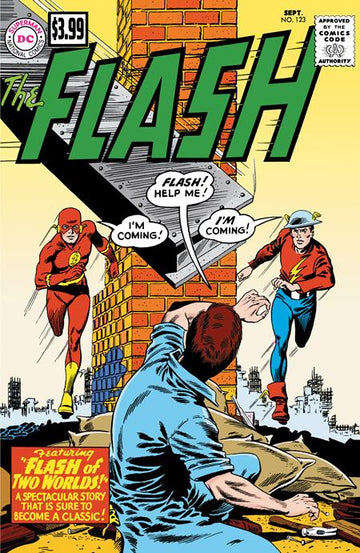 Flash #123 Facsimile C. Infantino & M. Anderson (2024) 🔑 Key Issue