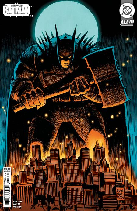 Absolute Batman #4 Var. F. Francavilla Cvr 2025