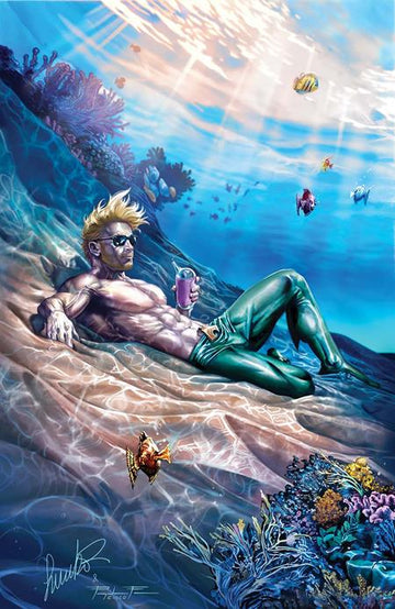 Aquaman #1 1:25 Var. S. Larroca Cvr 1/8/25 Presale