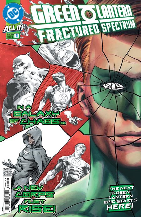 Green Lantern Fractured Spectrum #1 F. Blanco Cvr 2025