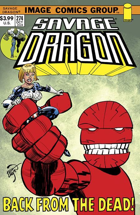 Savage Dragon #274 Var. E. Larsen Cvr 1/1/25 Presale