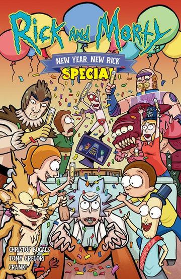 Rick And Morty New Year New Rick Special #1 T. Gregori Cvr 1/1/25 Presale