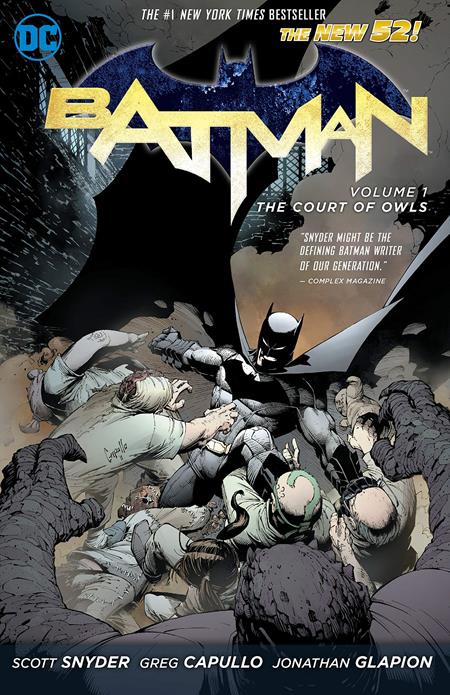 Batman Vol 01 The Court Of Owls (N52) [TPB] Capullo, Greg Cvr (2013)