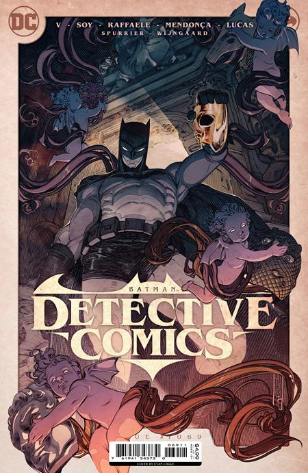 Coinz Comics, Dc Comics, Detective Comics #1069 E. Cagle Cvr (2023),  Cover