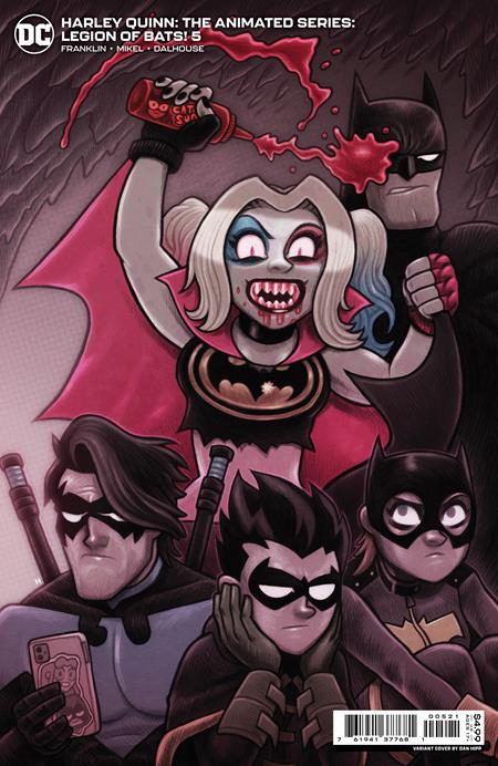 Coinz Comics, Dc Comics, Harley Quinn The Animated Series Legion Of Bats! #5 Dan Hipp Cvr (2023),  Cover