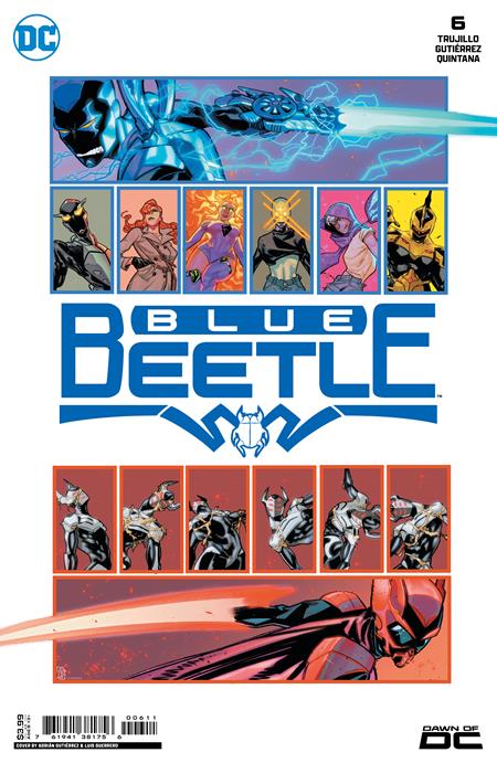  BLUE BEETLE #6 (2024)- CVR A ADRIAN GUTIERREZ, CVR B ACKY BRIGHT CARDSTOCK VAR, CVR ADRIAN GUTIERREZ- DC COMICS- Coinz Comics 