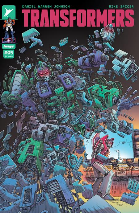 Coinz Comics, Image Comics, Transformers #5 J. Stokoe Var. Cvr (2024),  Cover