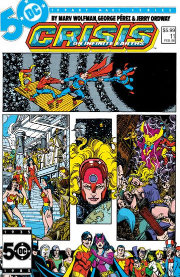 Crisis On Infinite Earths #11 Facsimile Foil Var. G. Perez Cvr (2025)