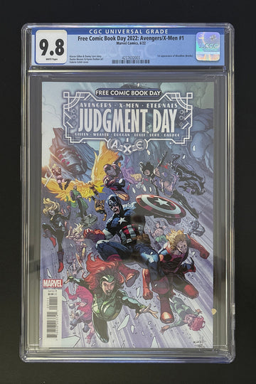 FCBD 2022 Avengers/X-Men Judgment Day #1 (2022) CGC 9.8 🔑 Key Issue