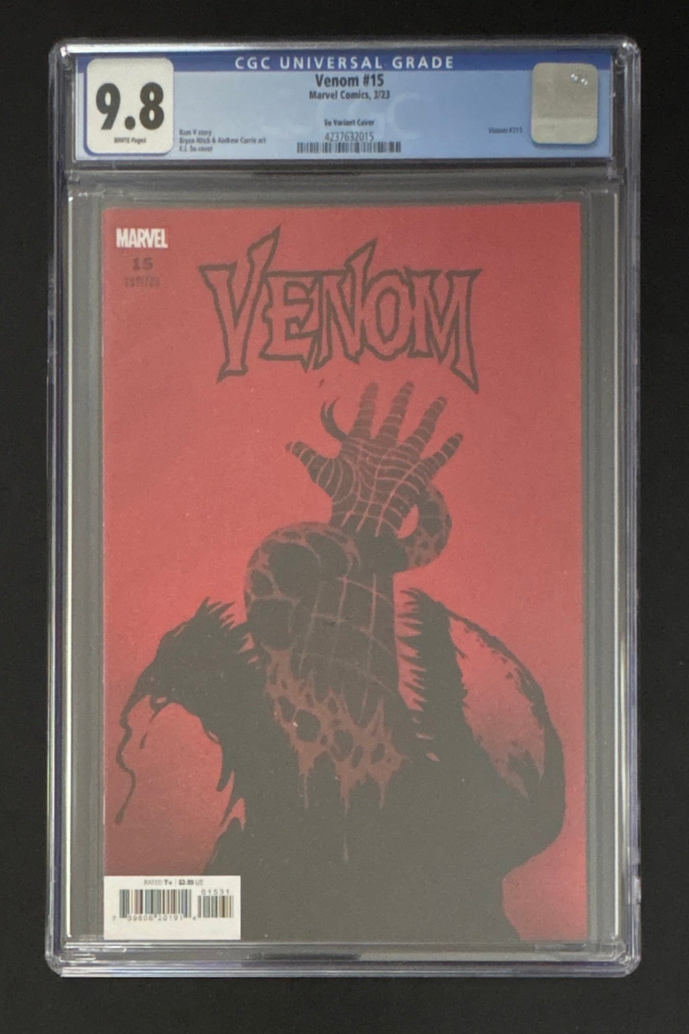 Venom #15 Incentive EJ Su Variant (2023) CGC 9.8