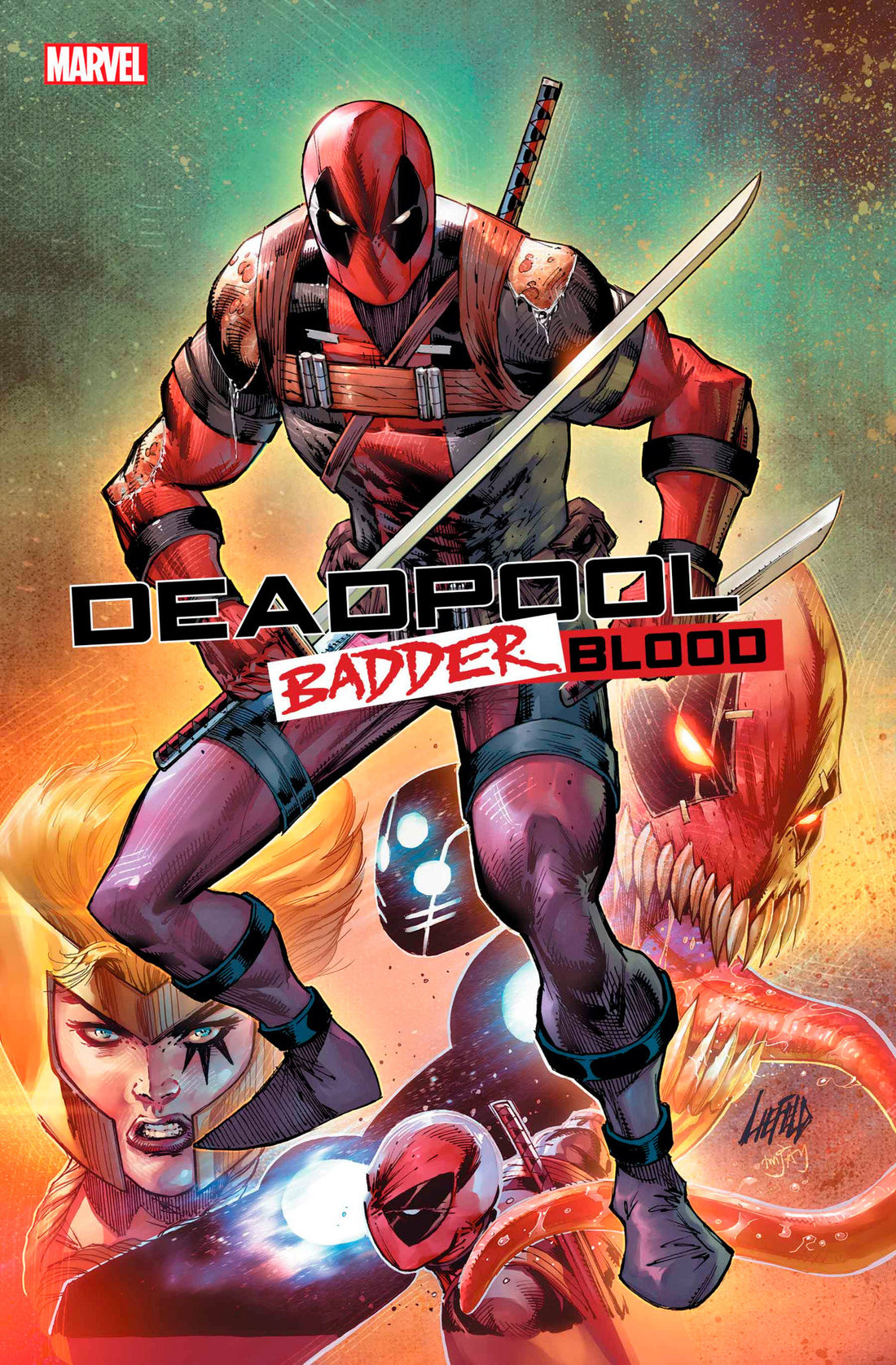 Coinz Comics, Marvel, Deadpool: Badder Blood #2 R. Liefeld Cvr (2023),  Cover