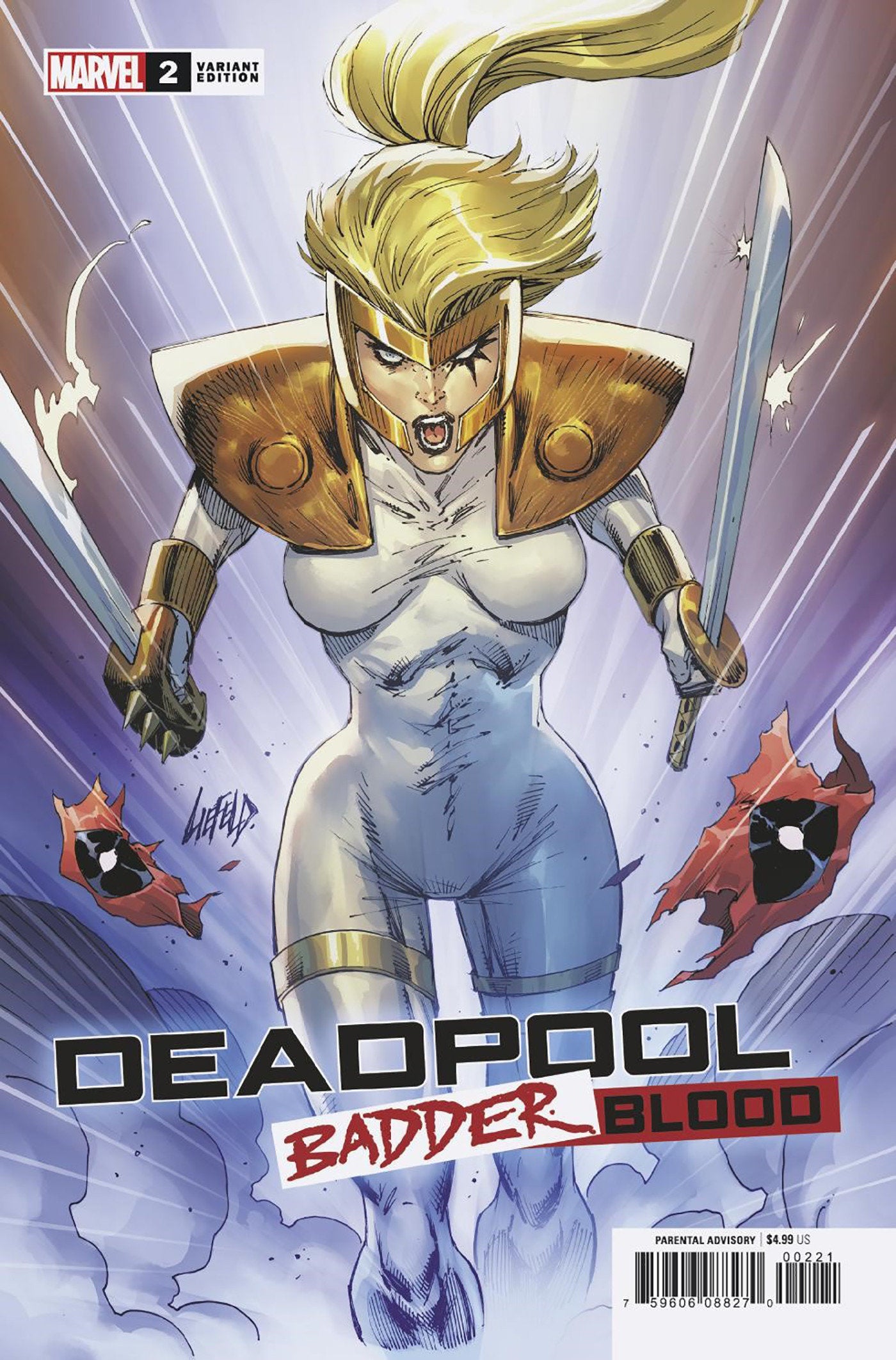 Coinz Comics, Marvel, Deadpool: Badder Blood #2 R. Liefeld Cvr (2023),  Cover