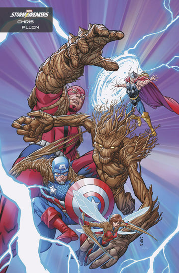 Avengers: War Across Time #4  C. Allen Var. (2023)