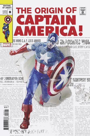 Coinz Comics, Marvel, Captain America: Sentinel Of Liberty #8 Cvr (2023),  Cover