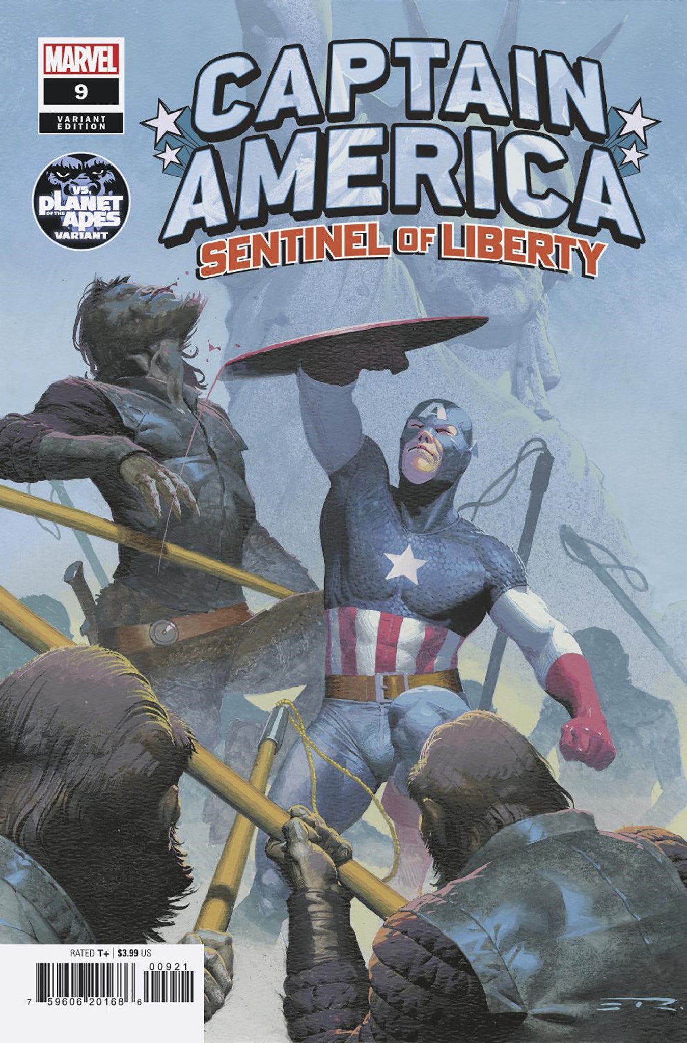 Coinz Comics, Marvel, Captain America: Sentinel Of Liberty #9 E. Ribic Cvr (2023),  Cover