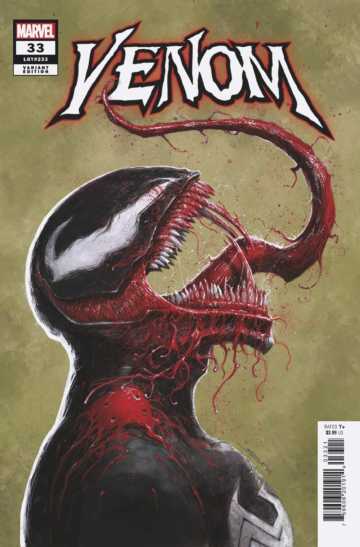 Coinz Comics, Marvel, Venom #33 J. Ferreyra Var. Cvr (2024),  Cover