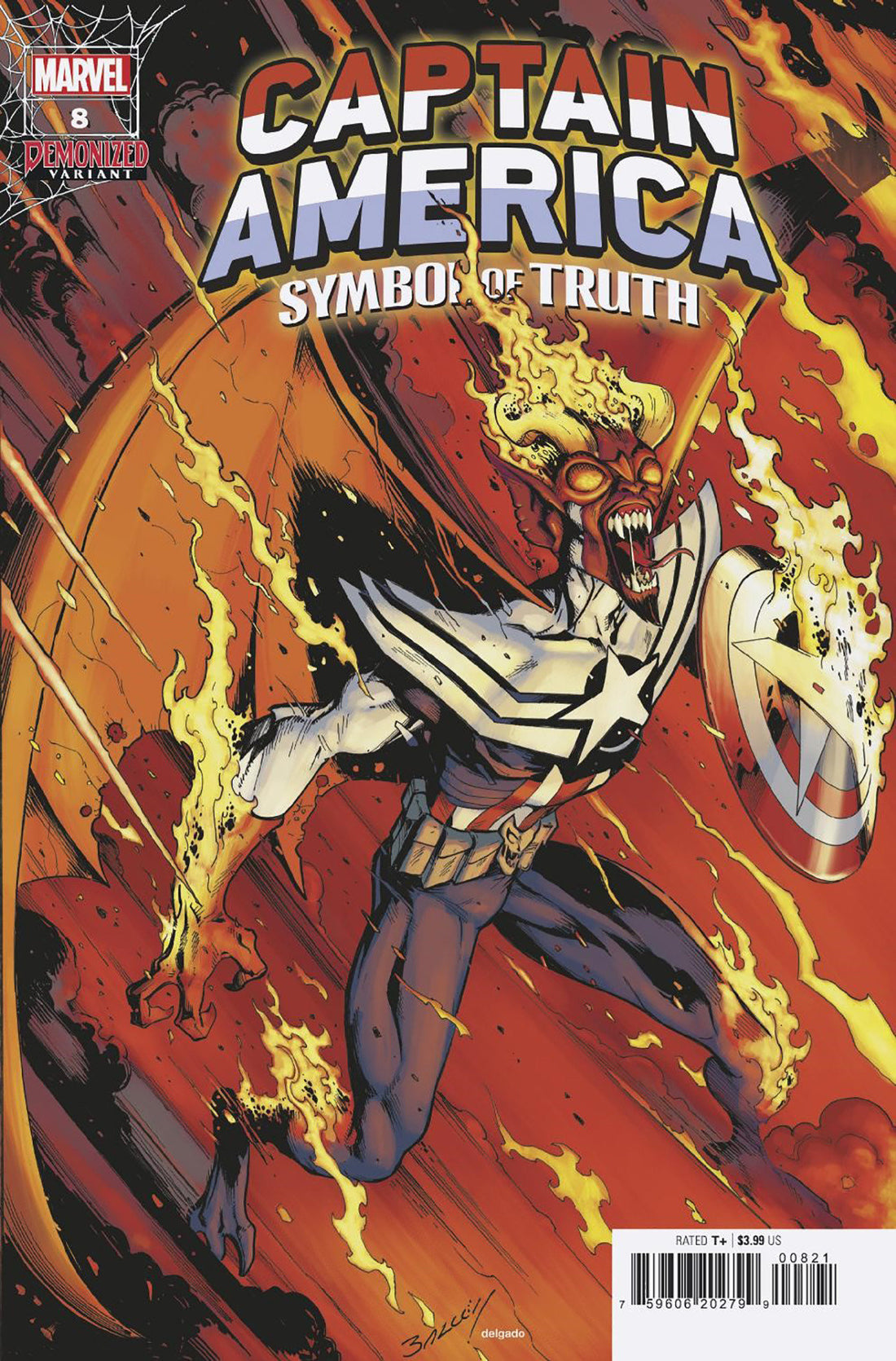 Coinz Comics, Marvel, Captain America: Symbol Of Truth #8 Cvr (2023),  Cover