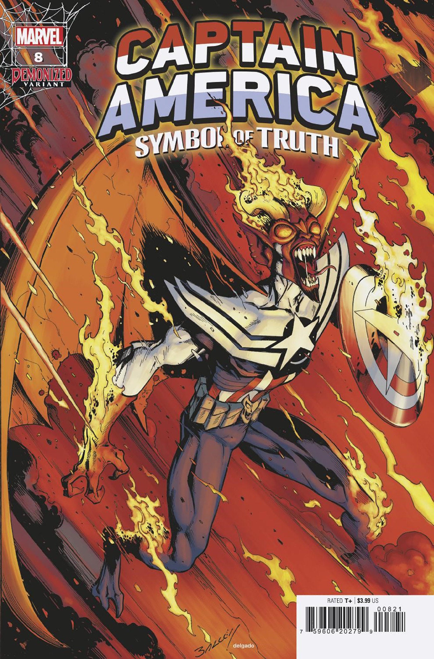 Coinz Comics, Marvel, Captain America: Symbol Of Truth #8 Cvr (2023),  Cover