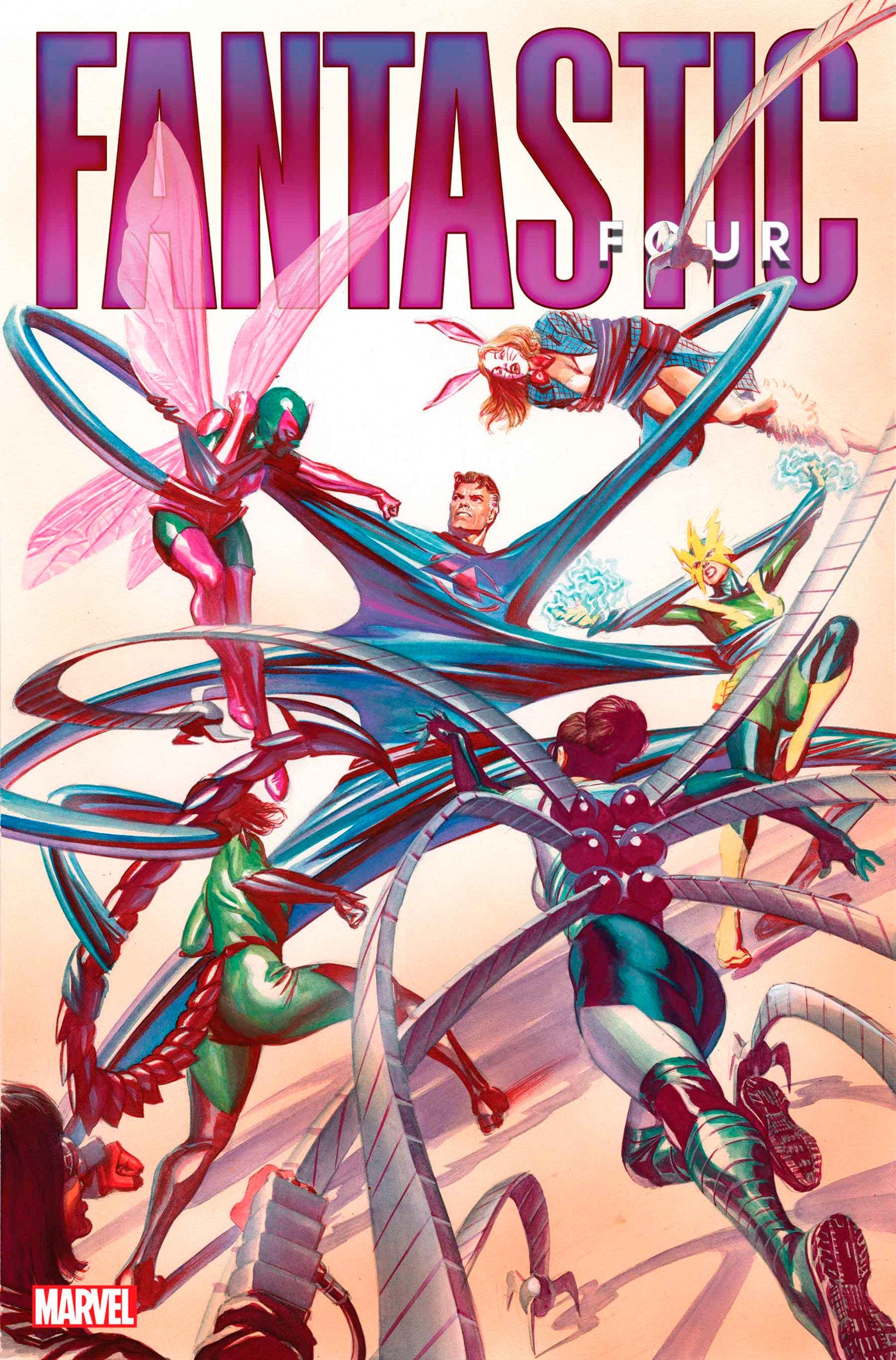  FANTASTIC FOUR #14 (2023)- CVR (MAIN) Alex Ross, CVR MIKE HENDERSON VAR, CVR PEACH MOMOKO NIGHTMARE VAR- MARVEL- Coinz Comics 