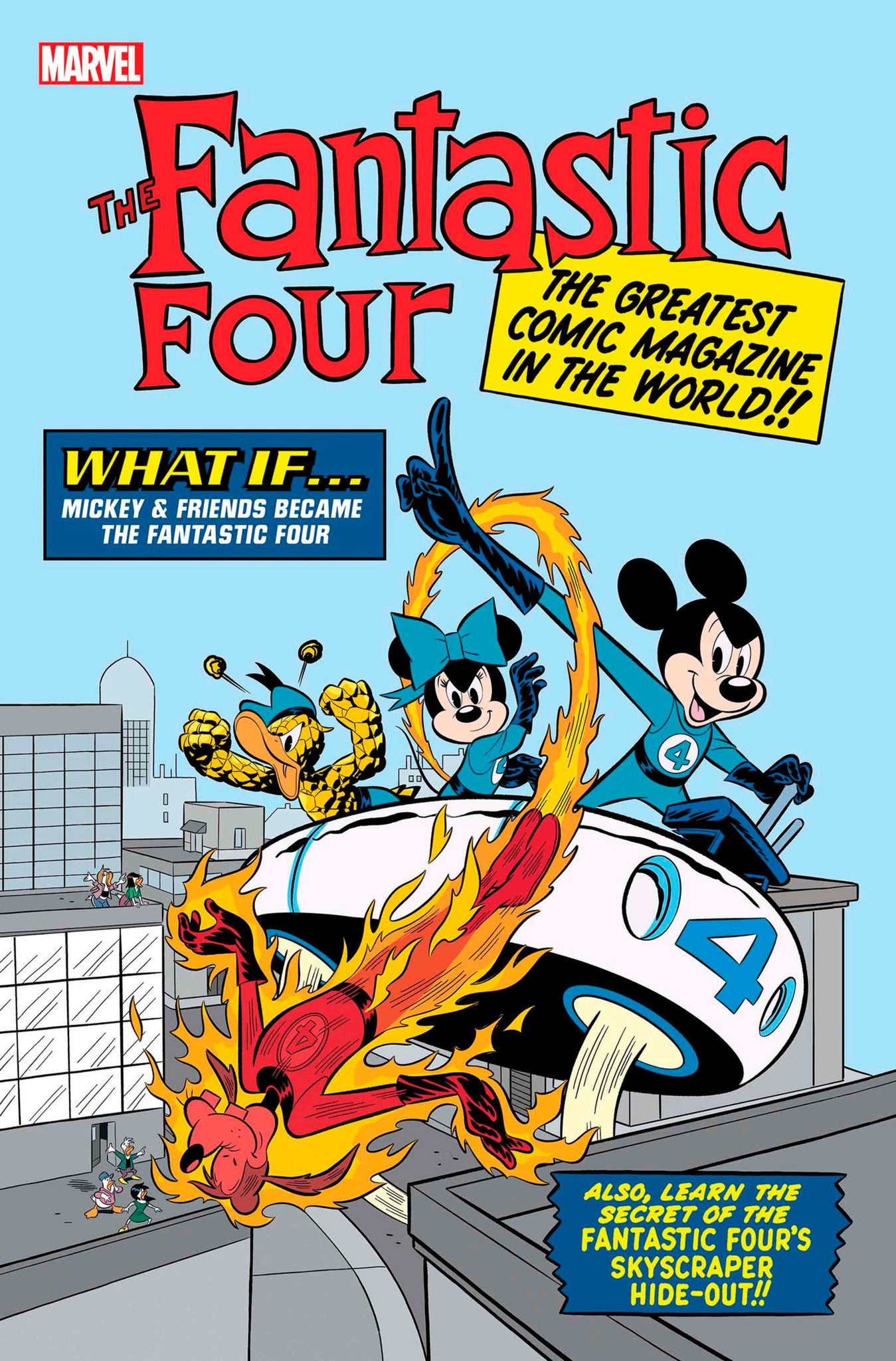 Fantastic Four #28 Homage Disney What If? F. D'ippolito Cvr (2025)