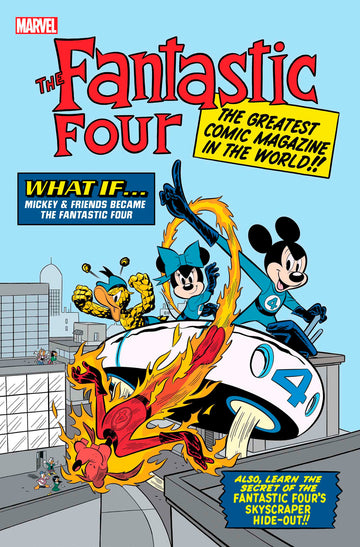 Fantastic Four #28 Homage Disney What If? F. D'ippolito Cvr (2025)
