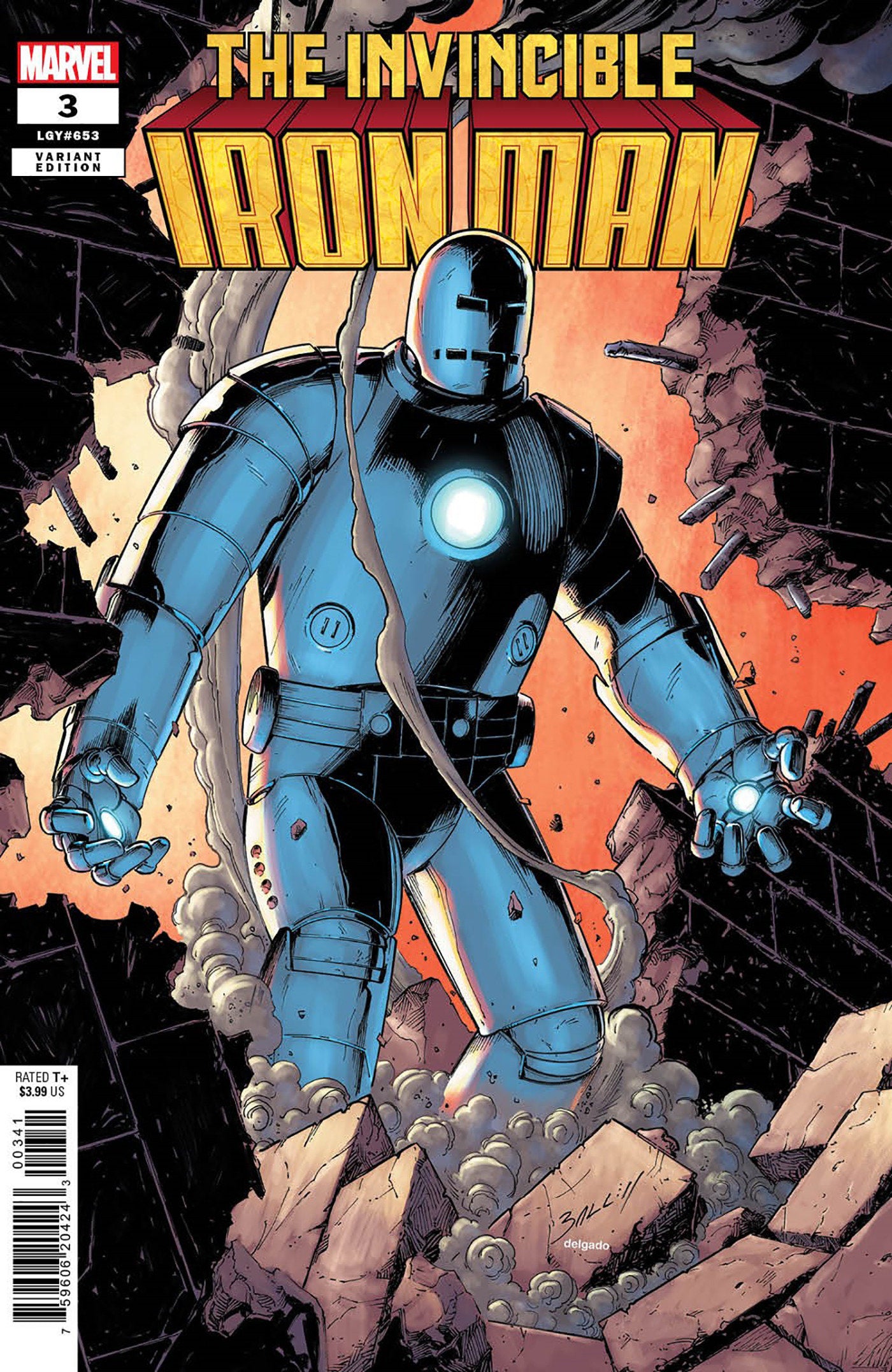 Coinz Comics, Marvel, Invincible Iron Man #3 M. Bagley Cvr (2023),  Cover