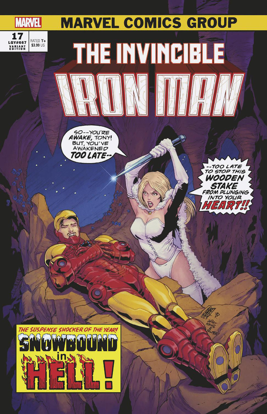  INVINCIBLE IRON MAN #17 (2024)- CVR (MAIN) Kael Ngu, CVR  GIUSEPPE CAMUNCOLI VAMPIRE VAR [FHX], CVR 1:25 RAFAEL GRASSETTI VAR [FHX]- MARVEL- Coinz Comics 