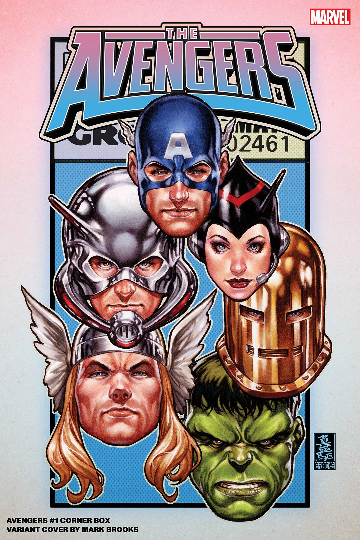 Avengers #1 M. Brooks Var. (2023)