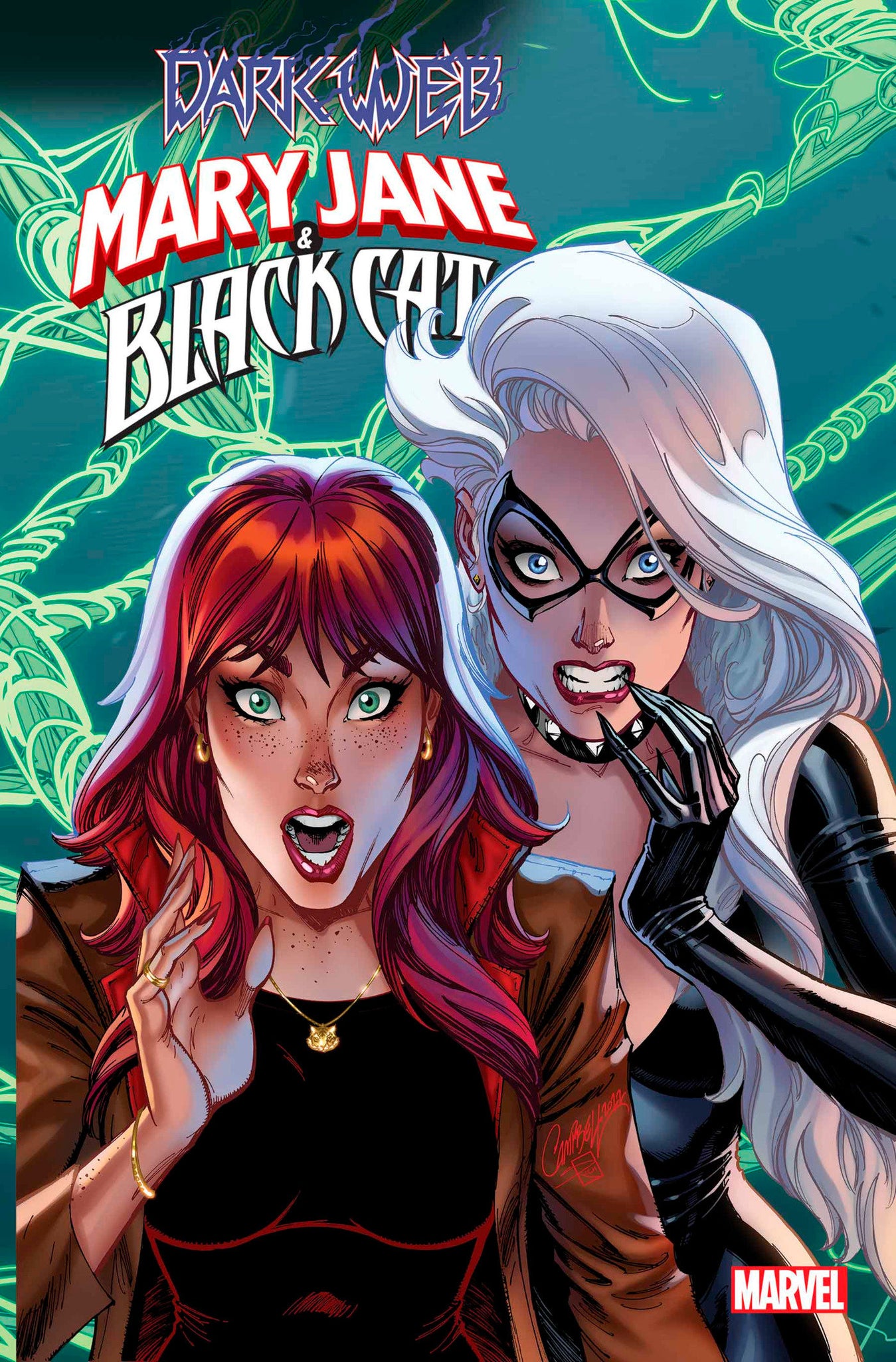 Coinz Comics, Marvel, Mary Jane & Black Cat #2 (Dark Web) #2 Cvr (2023),  Cover