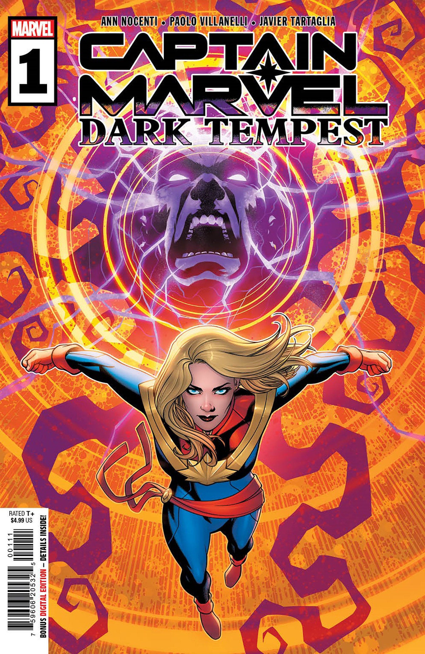 Coinz Comics, Marvel, Captain Marvel: Dark Tempest #1 M. Mckone Cvr (2023),  Cover