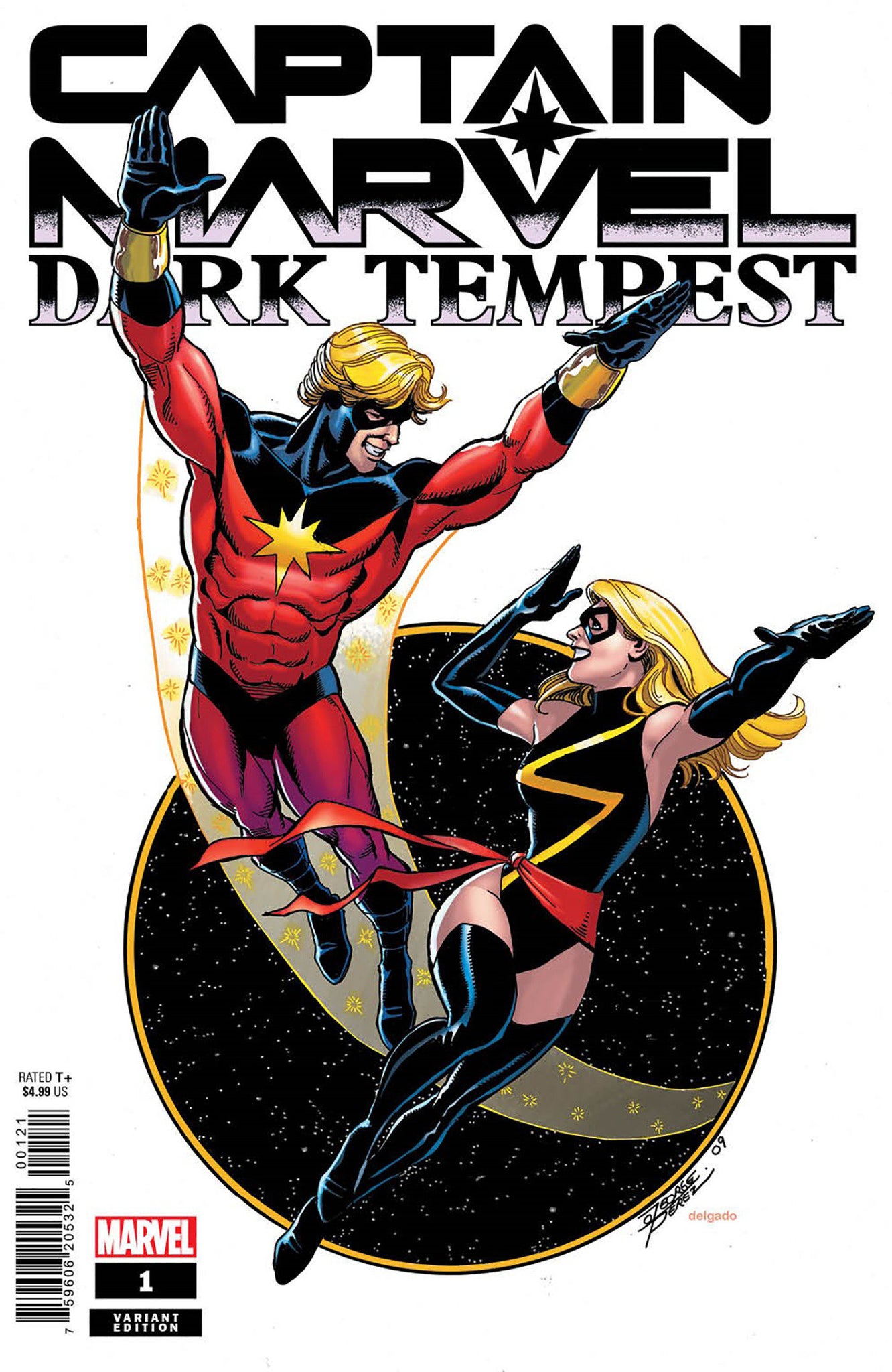 Coinz Comics, Marvel, Captain Marvel: Dark Tempest #1 G. Perez Cvr (2023),  Cover