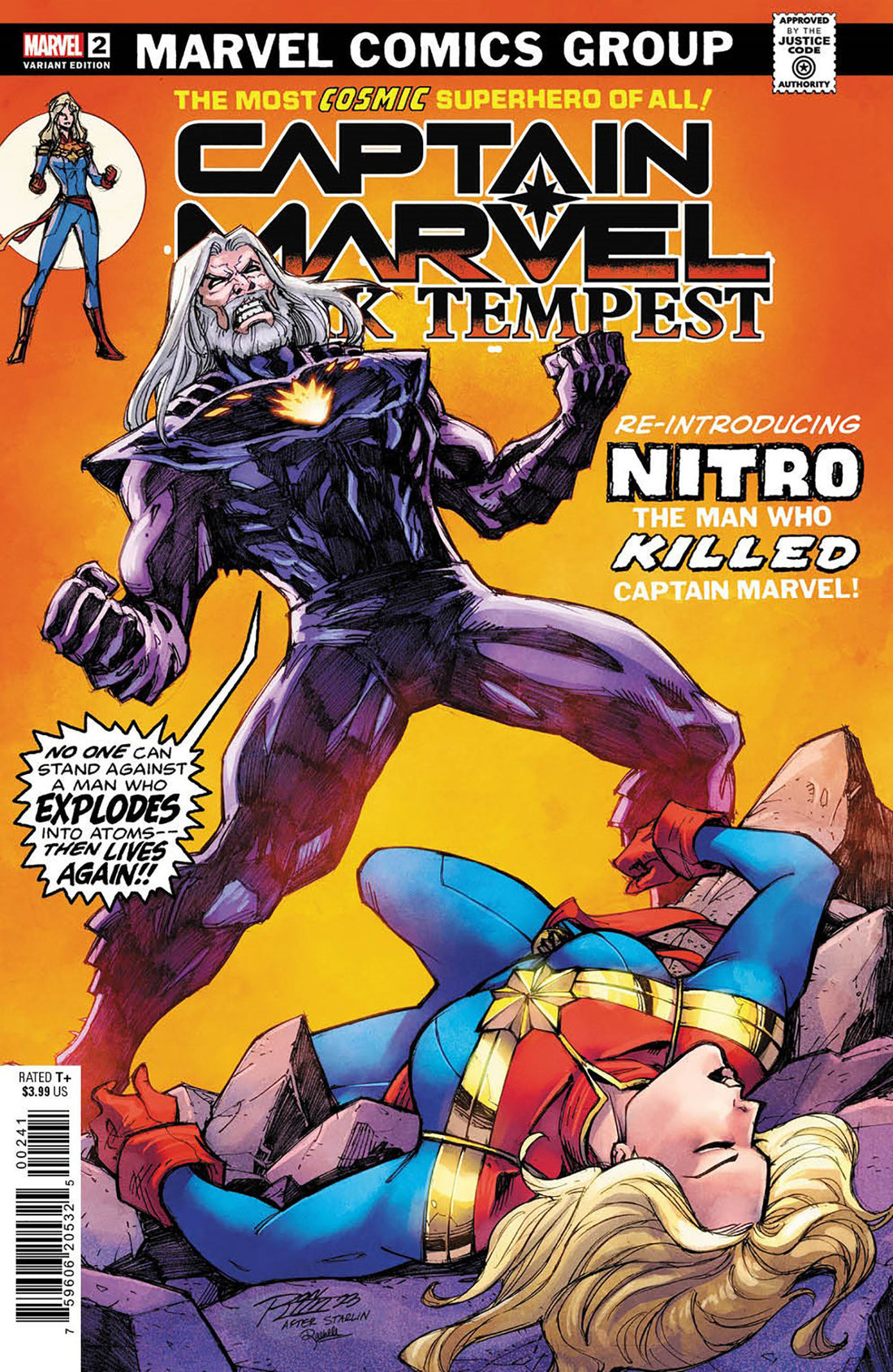 Coinz Comics, Marvel, Captain Marvel: Dark Tempest #2 Ron Lim Cvr (2023),  Cover