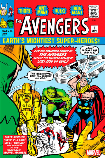 Avengers #1 Facsimile J. Kirby (2023) 🔑 Key Issue