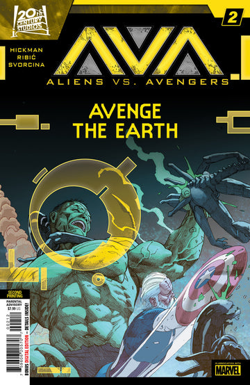 Aliens Vs. Avengers #2 2nd Printing E. Ribic Cvr 1/1/25 Presale