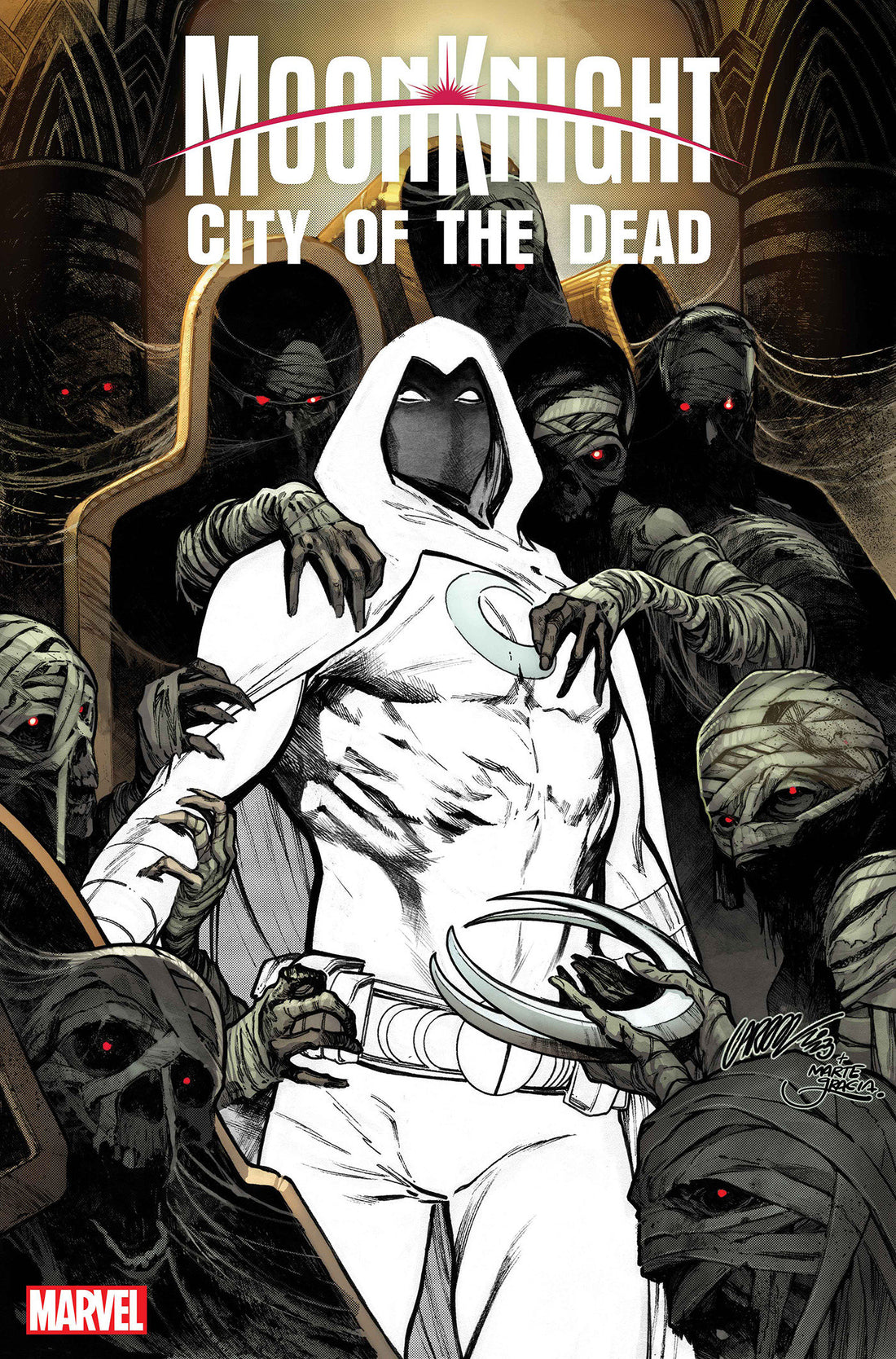 Coinz Comics, Marvel, Moon Knight: City Of The Dead #1 P. Larraz Cvr (2023),  Cover