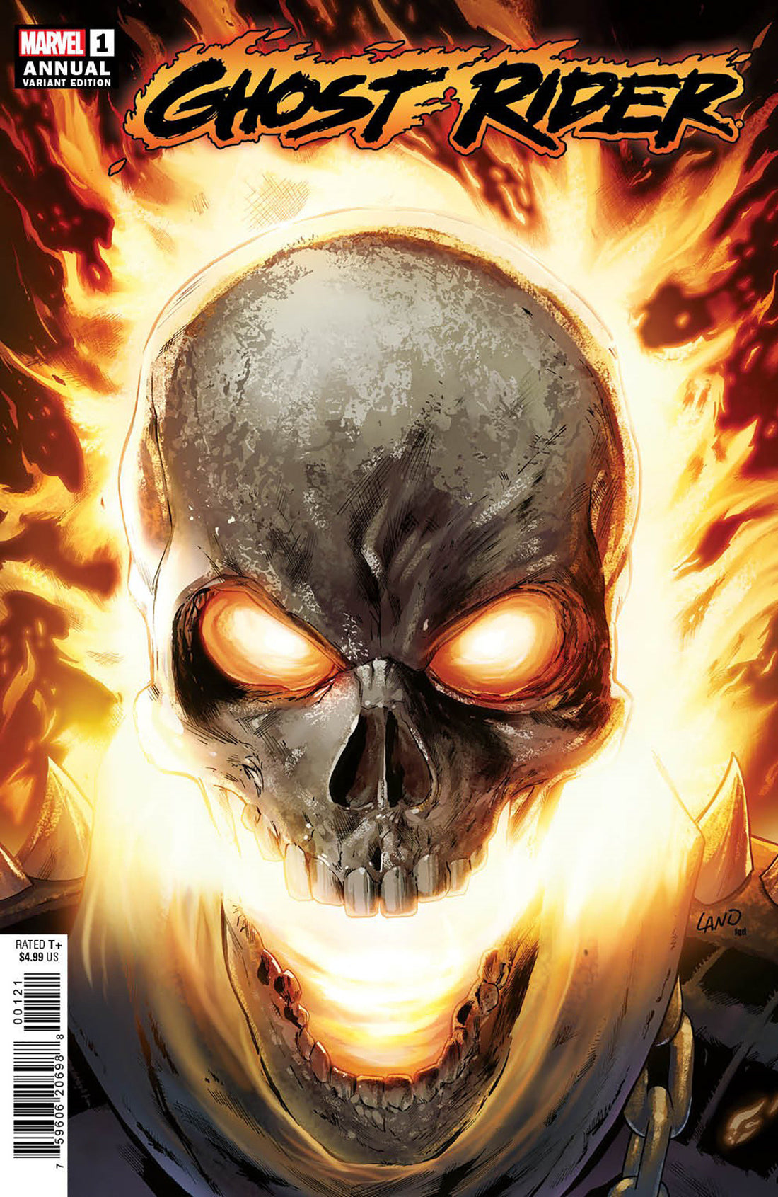 Coinz Comics, Marvel, Ghost Rider Annual #1 Greg Land Cvr (2023),  Cover