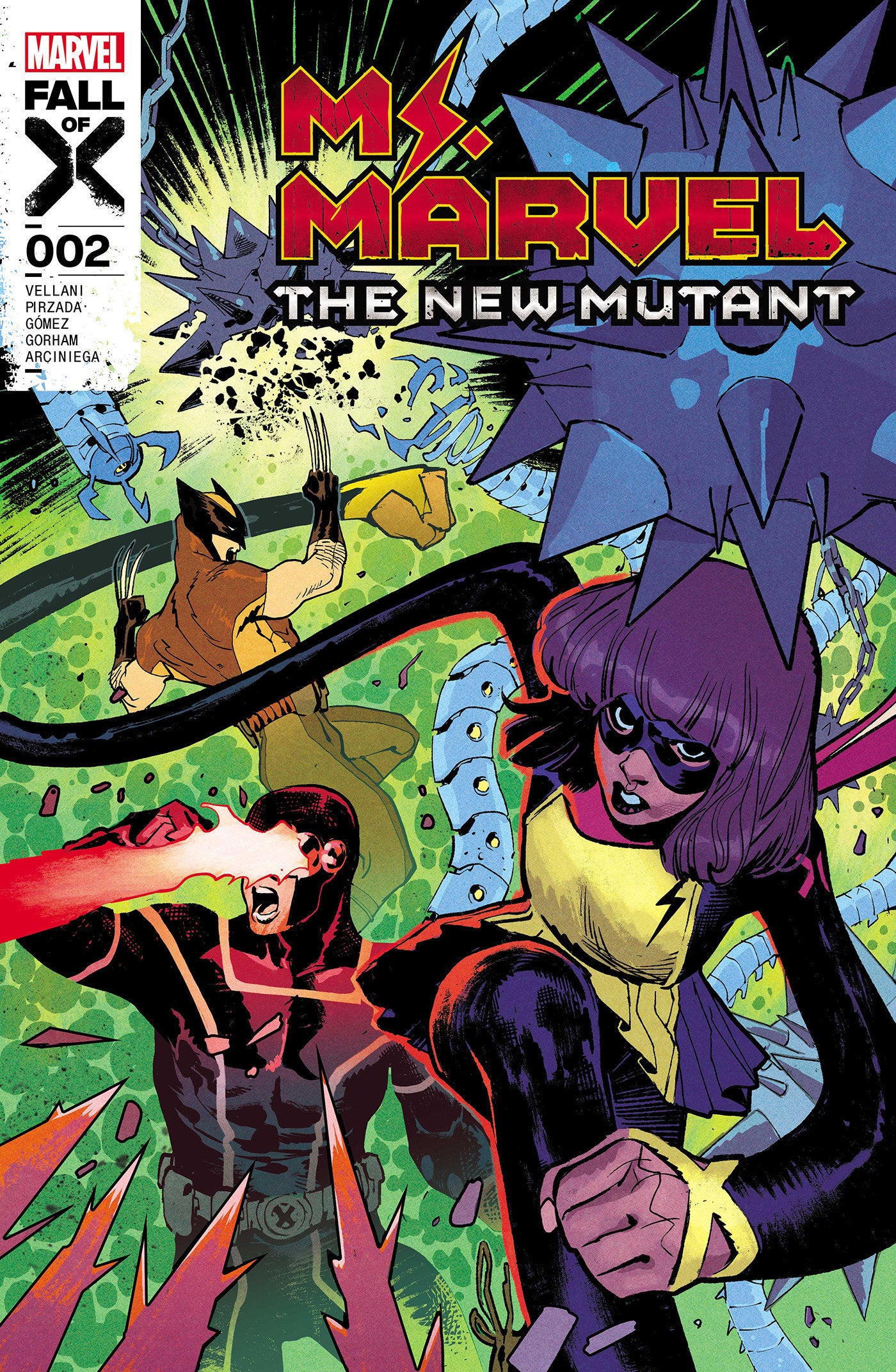 Coinz Comics, Marvel, Ms. Marvel: The New Mutant #2 S. Pichelli Cvr (2023),  Cover