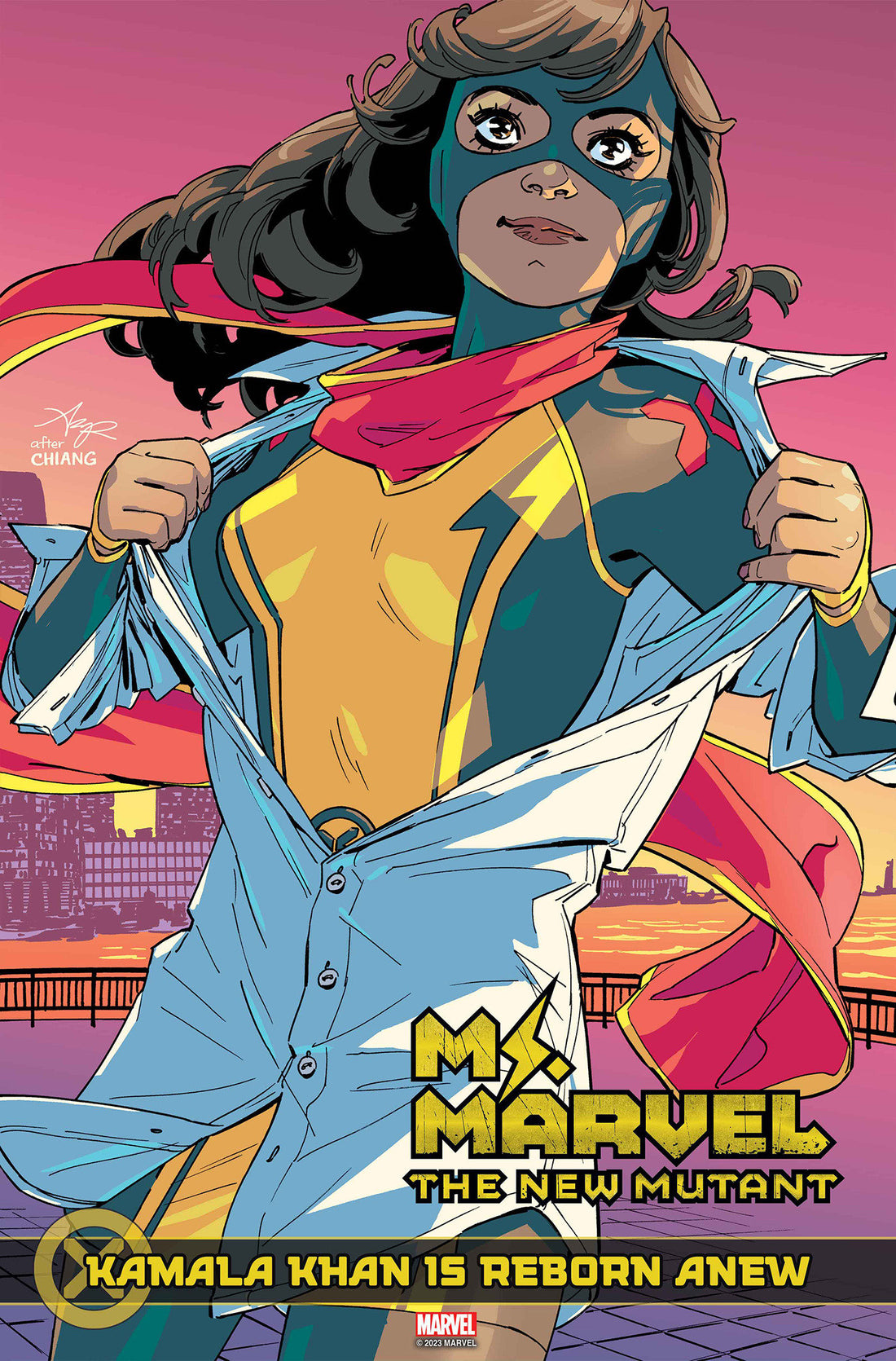 Coinz Comics, Marvel, Ms. Marvel: The New Mutant #2 A. Reeder Cvr (2023),  Cover