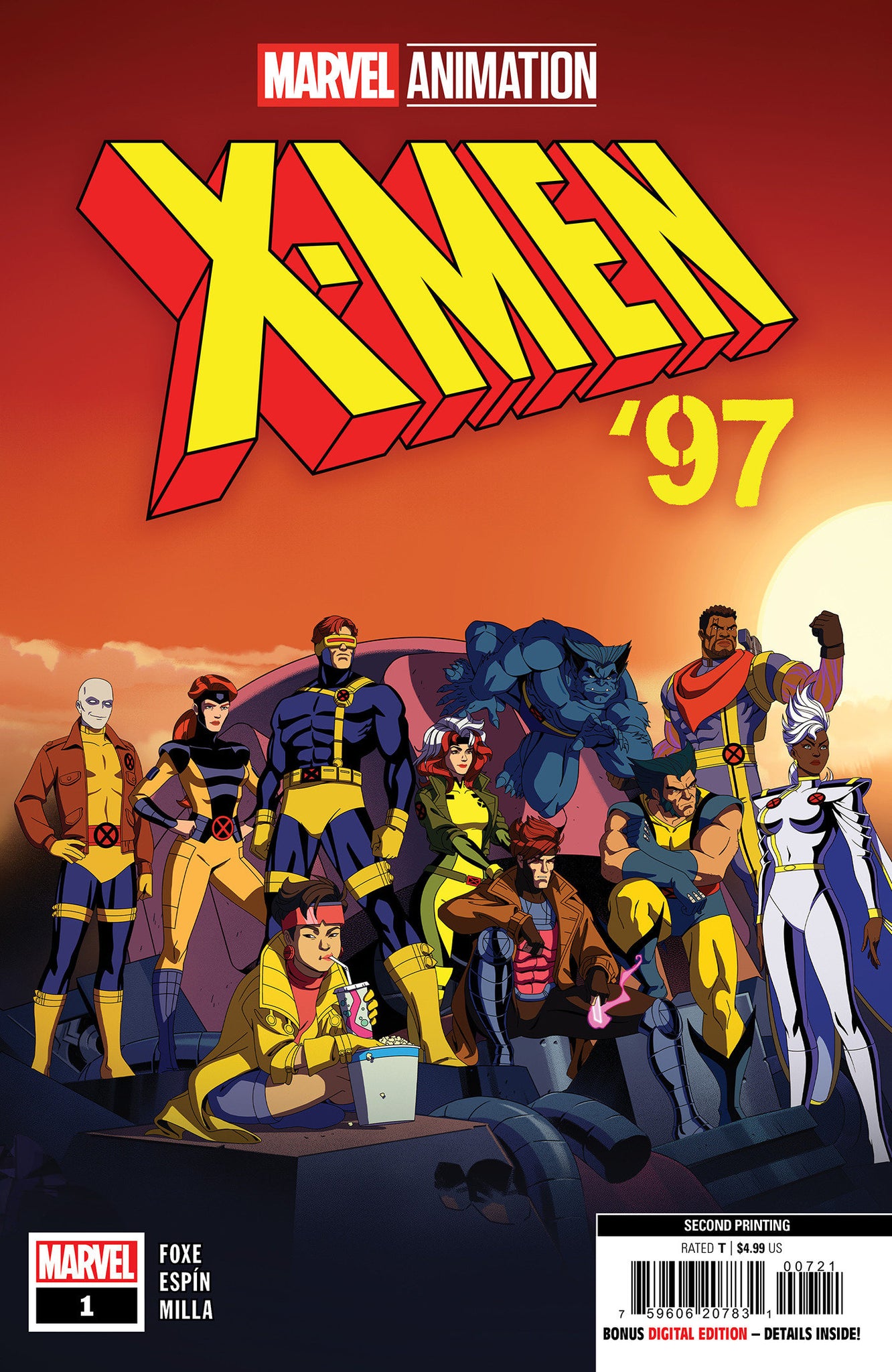 X-MEN '97 2ND PRINTING #1 (2024)- Default Title- MARVEL- Coinz Comics 