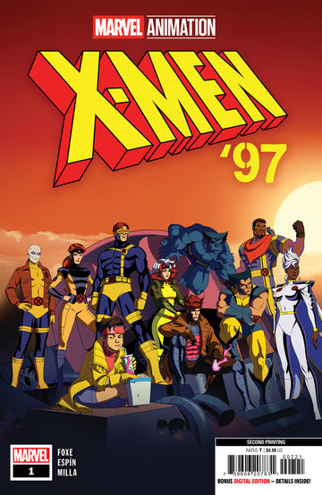  X-MEN '97 2ND PRINTING #1 (2024)- Default Title- MARVEL- Coinz Comics 